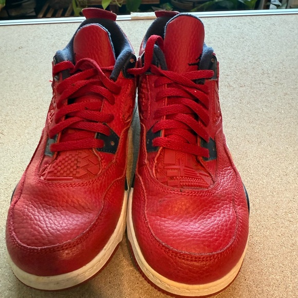 Stylish Red Kids Jordan’s Sneakers - Picture 2 of 5